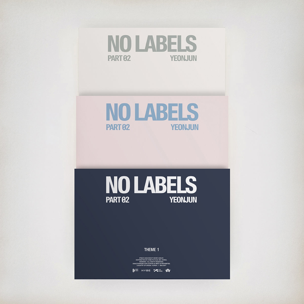 TOMORROW X TOGETHER TXT YEONJUN NO LABELS: PART 02 Photobook Ver.