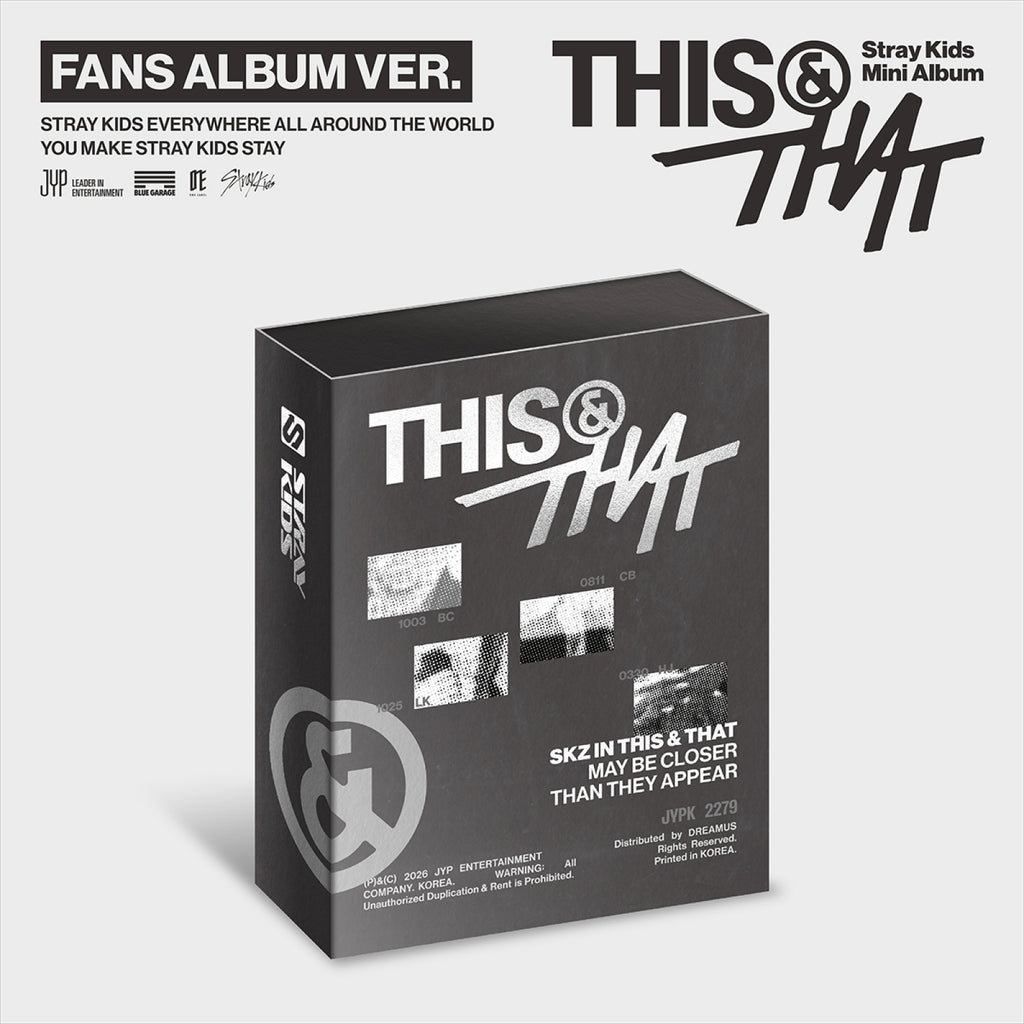 Stray Kids 10th Mini Album THIS & THAT FANS ALBUM Ver.