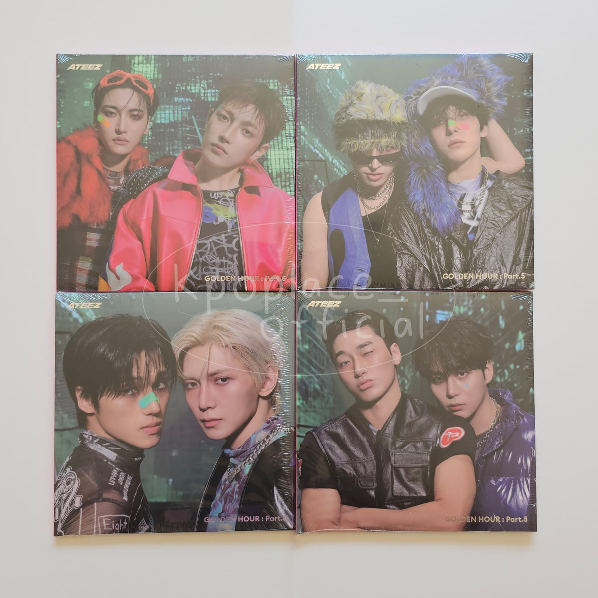 ATEEZ 14th Mini Album GOLDEN HOUR : PART.5 DIGIPACK UNIT Ver.
