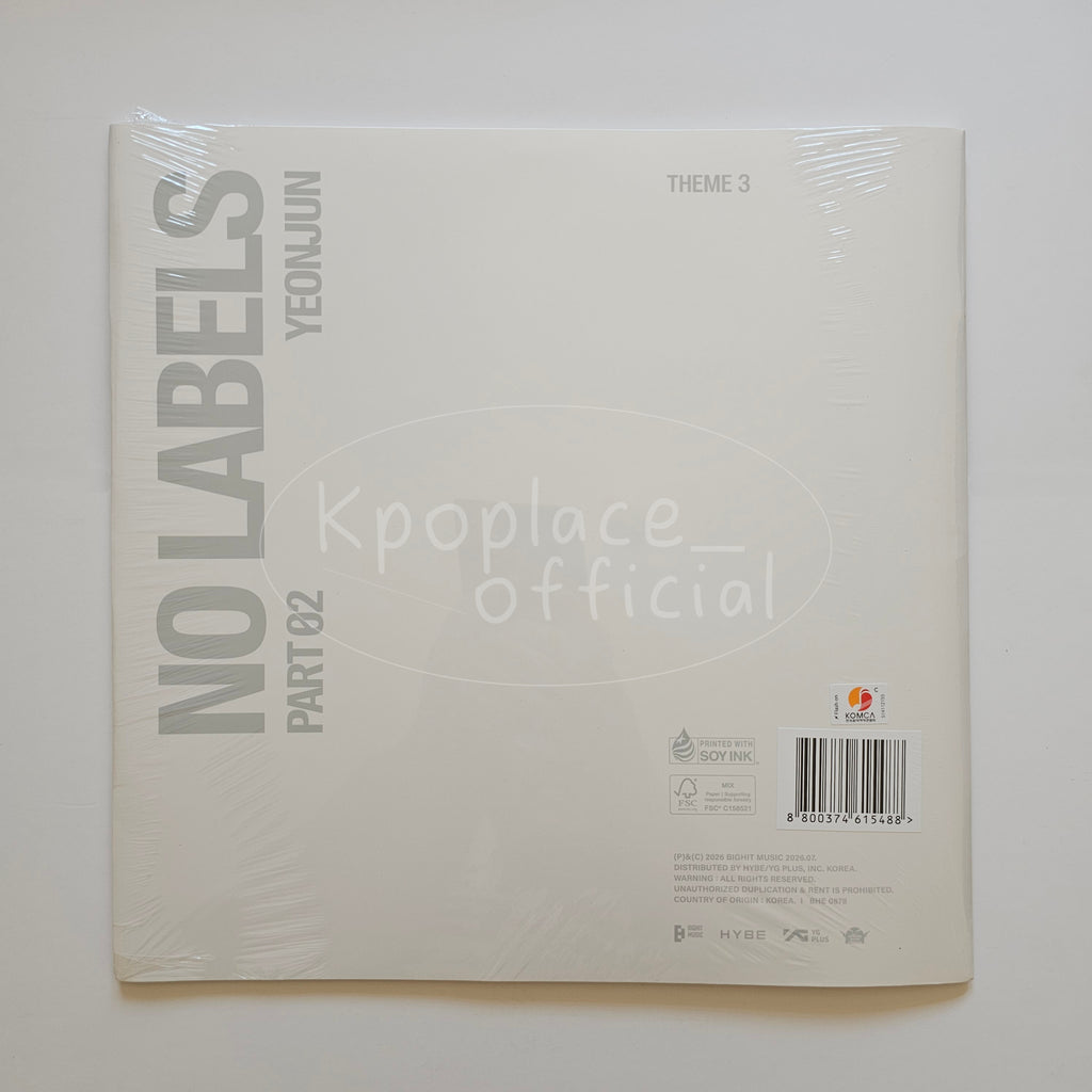 TOMORROW X TOGETHER TXT YEONJUN NO LABELS: PART 02 Compact Ver.