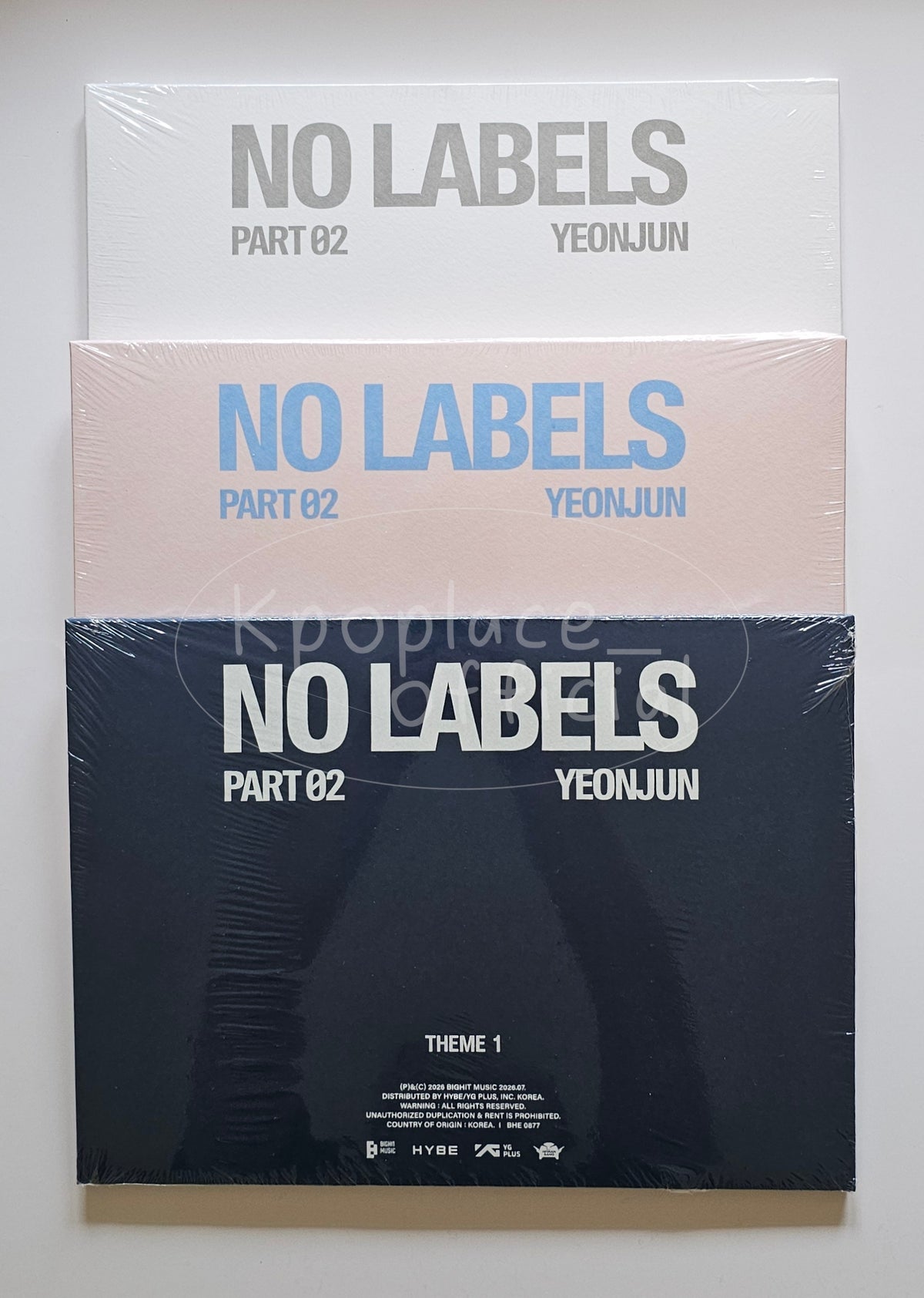 TOMORROW X TOGETHER TXT YEONJUN NO LABELS: PART 02 Photobook Ver.