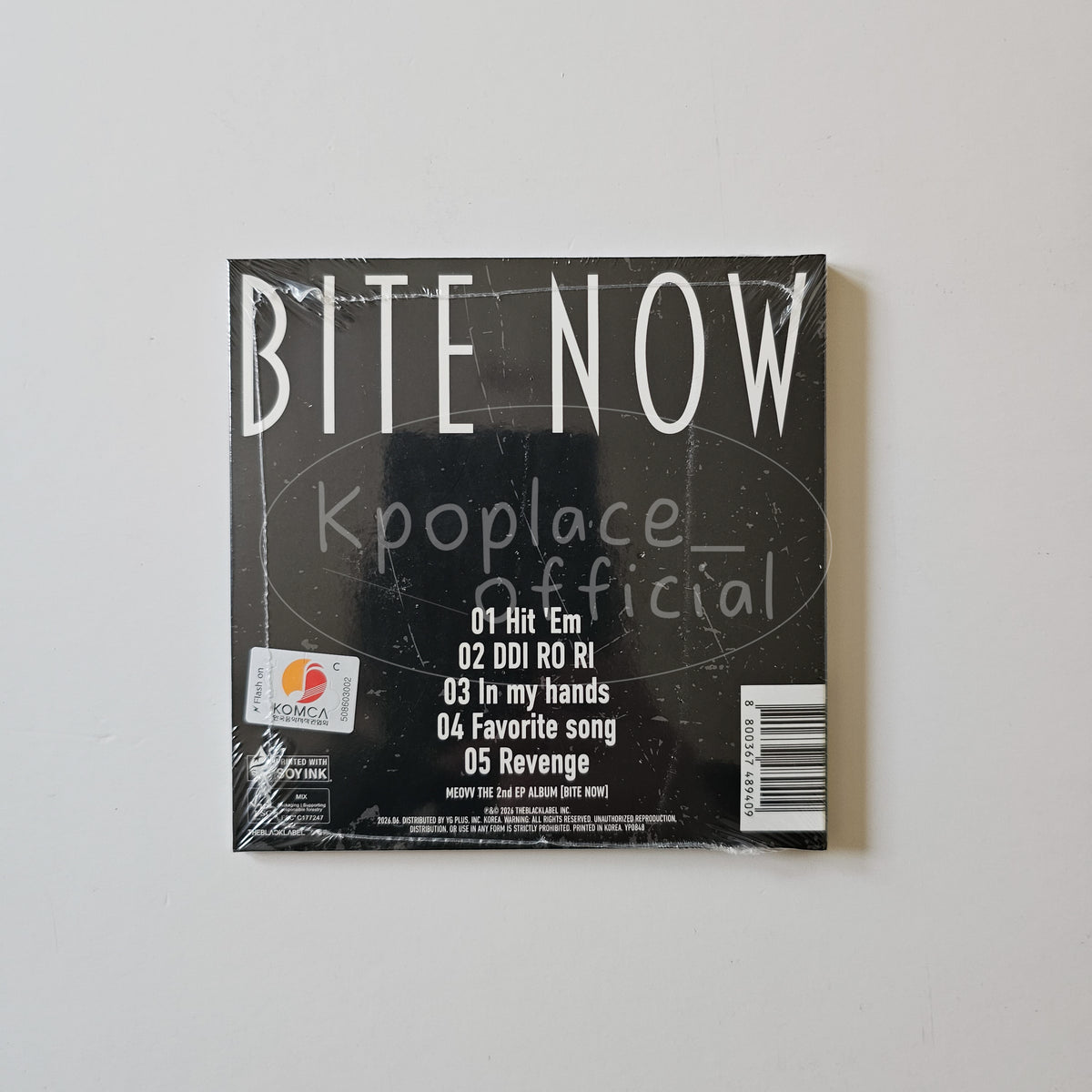 MEOVV 2nd EP Album BITE NOW MEOVV Ver.