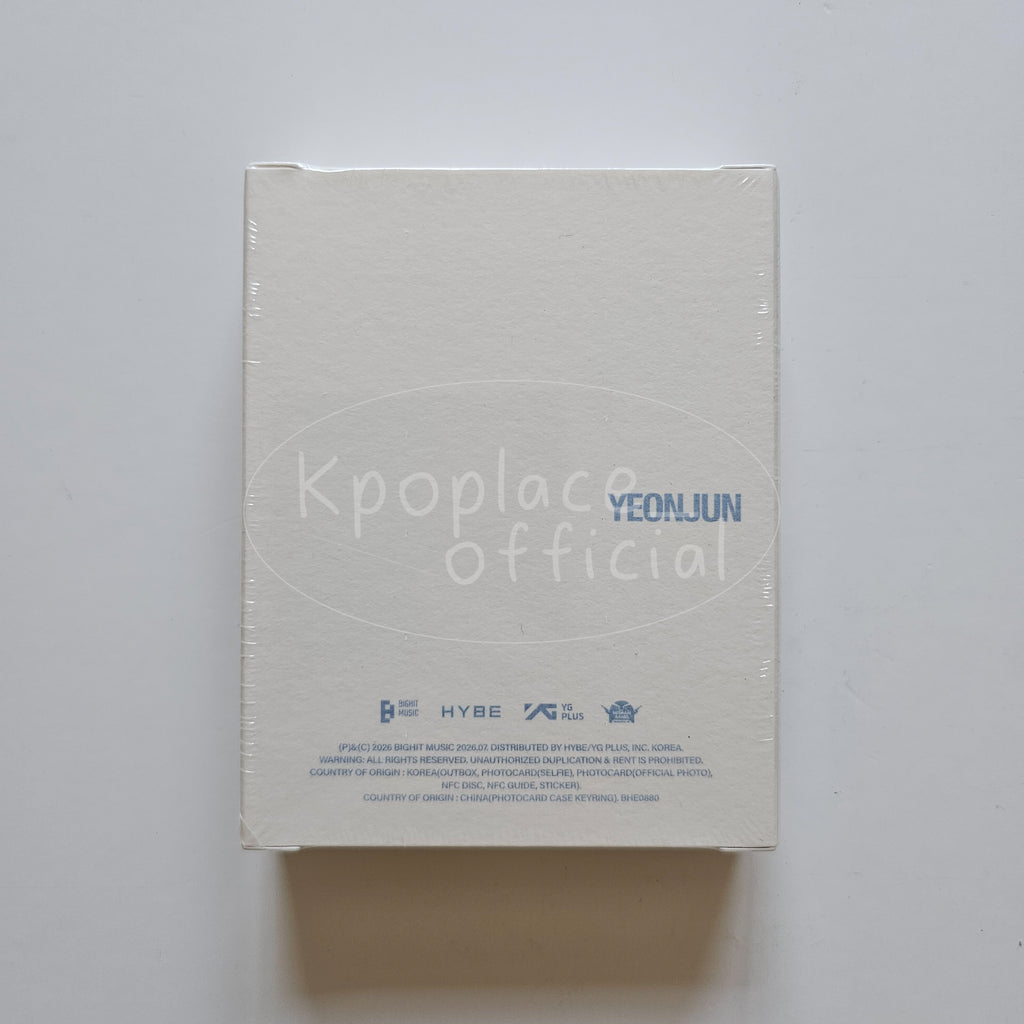 TOMORROW X TOGETHER TXT YEONJUN NO LABELS: PART 02 Photocard Case Ver.