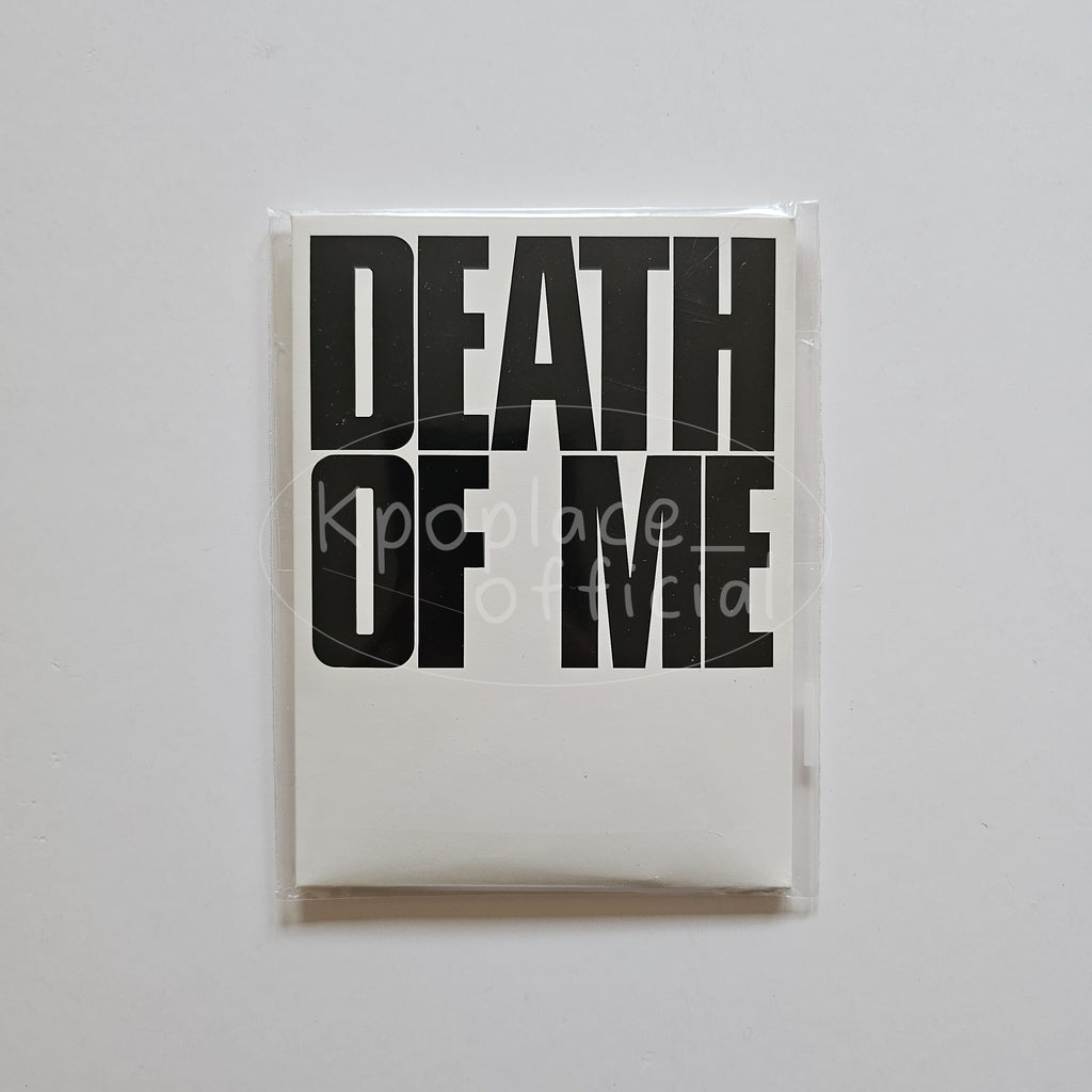 EVAN 1st Mini Album DEATH OF ME Weverse Albums Ver.