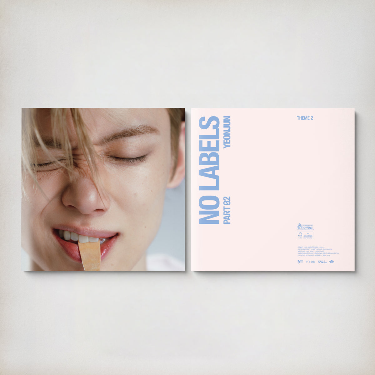 TOMORROW X TOGETHER TXT YEONJUN NO LABELS: PART 02 Compact Ver.