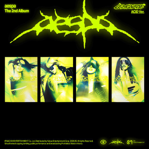 aespa 2nd Album LEMONADE ACID Ver.